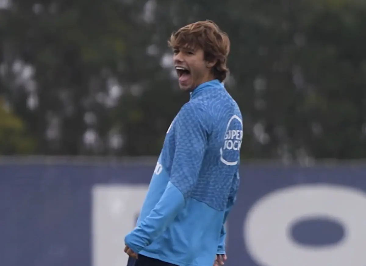 Imagem de contexto do artigo O grito de Mora, o remate de Moffi e a defesa com o pé de Diogo Costa: FC Porto mostra treino