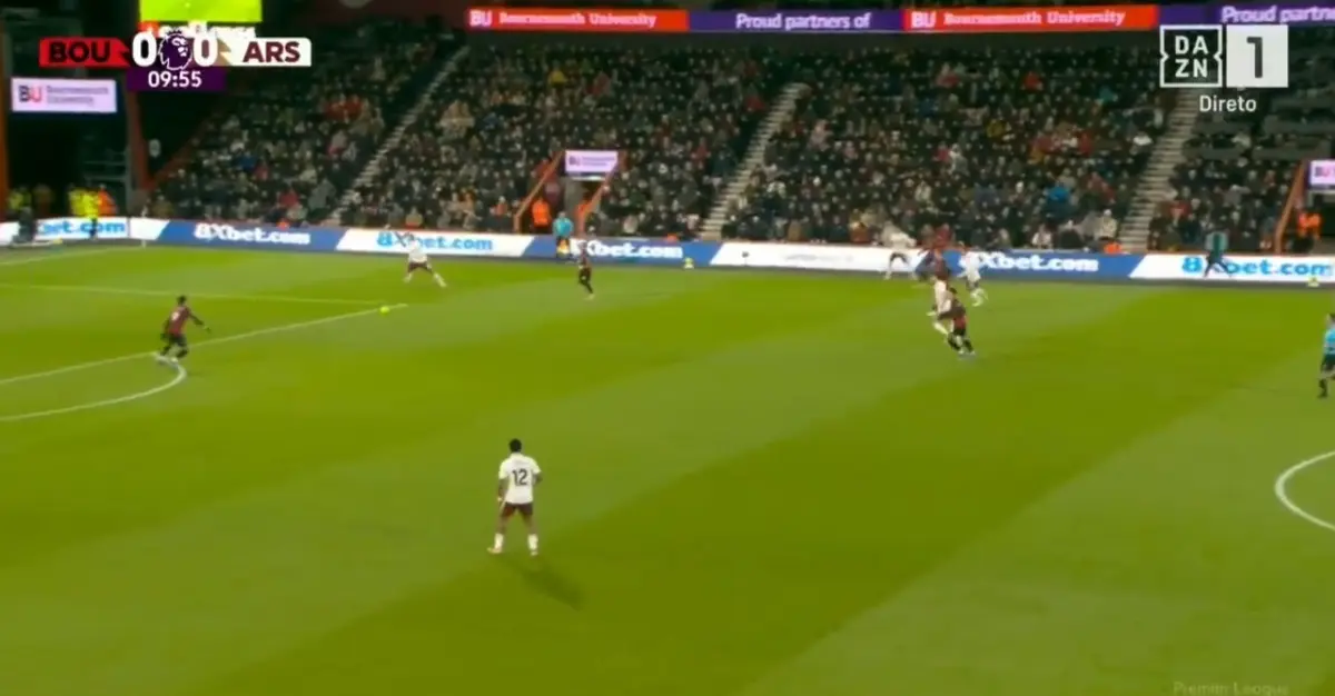 Imagem de contexto do artigo Bournemouth-Arsenal: Evanilson aproveita erro, mas Gabriel redime-se. Veja