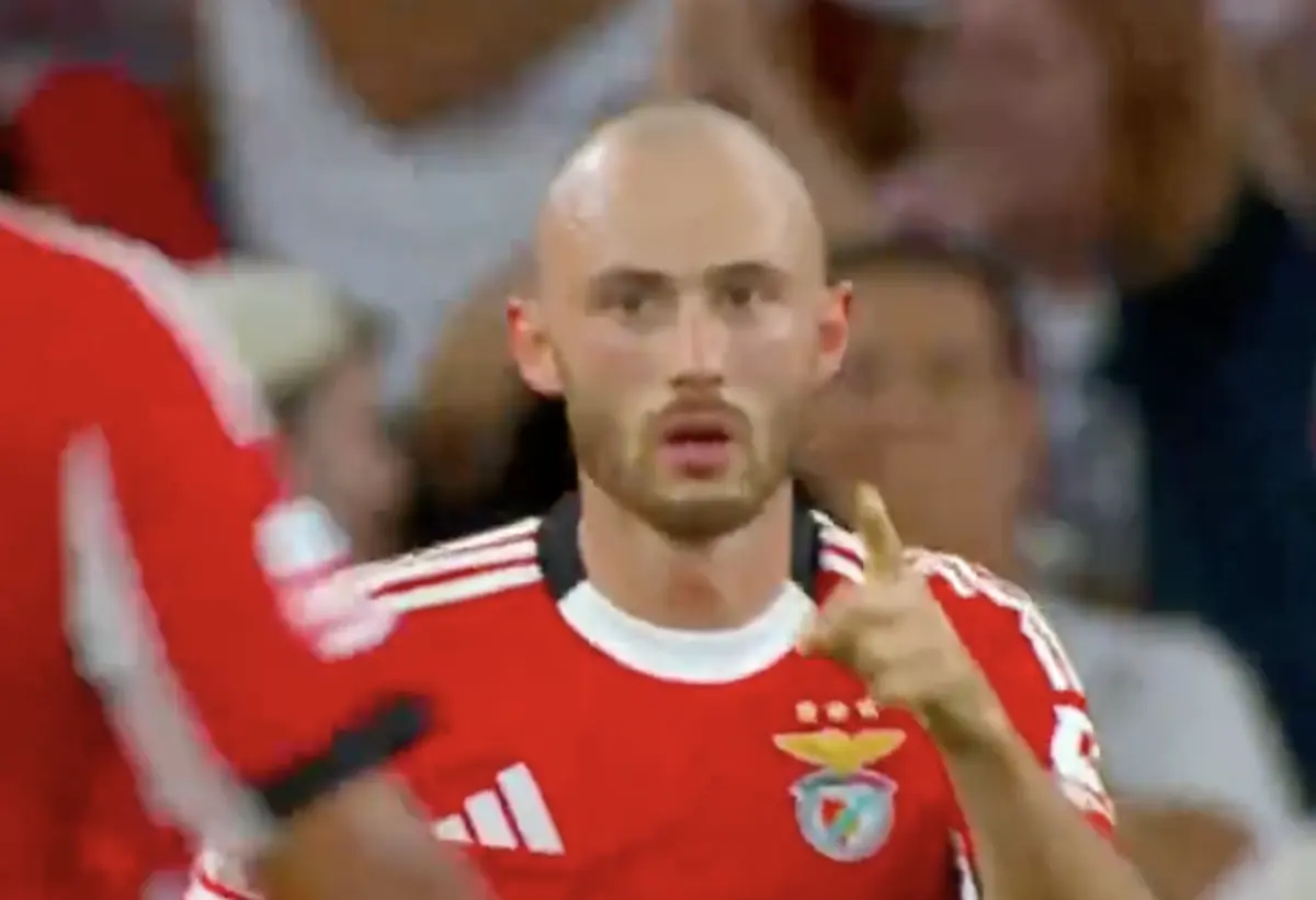 Imagem de contexto do artigo Benfica-Tondela: bomba de Aursnes aumenta a vantagem encarnada