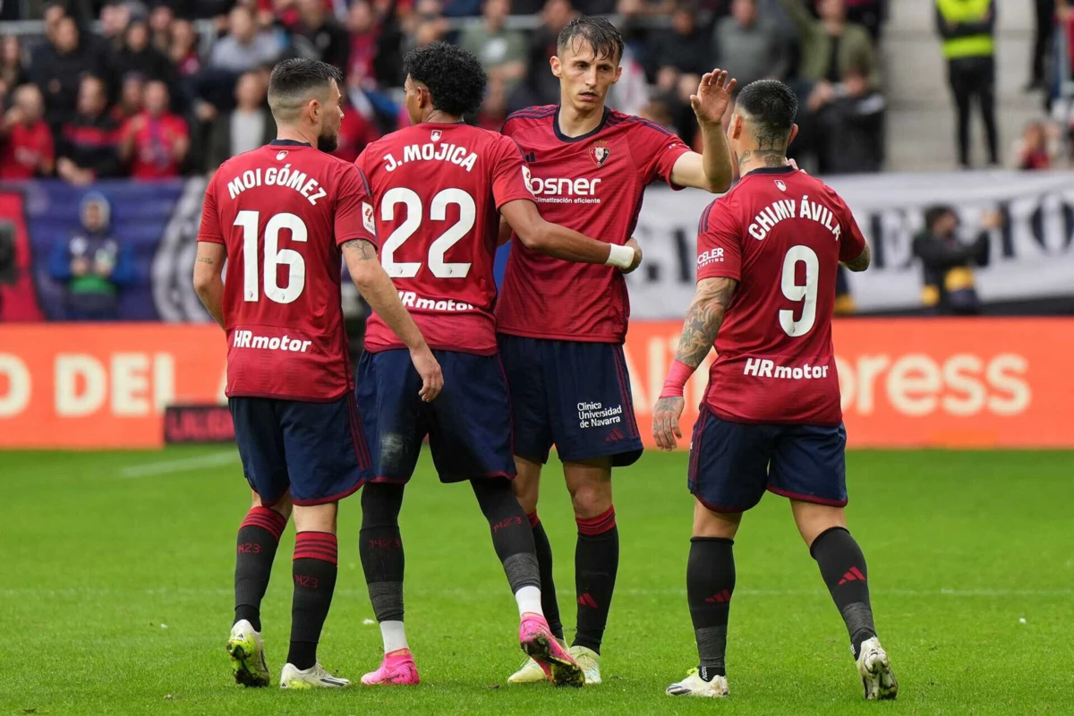 O Osasuna venceu o Valladolid por 3-2
