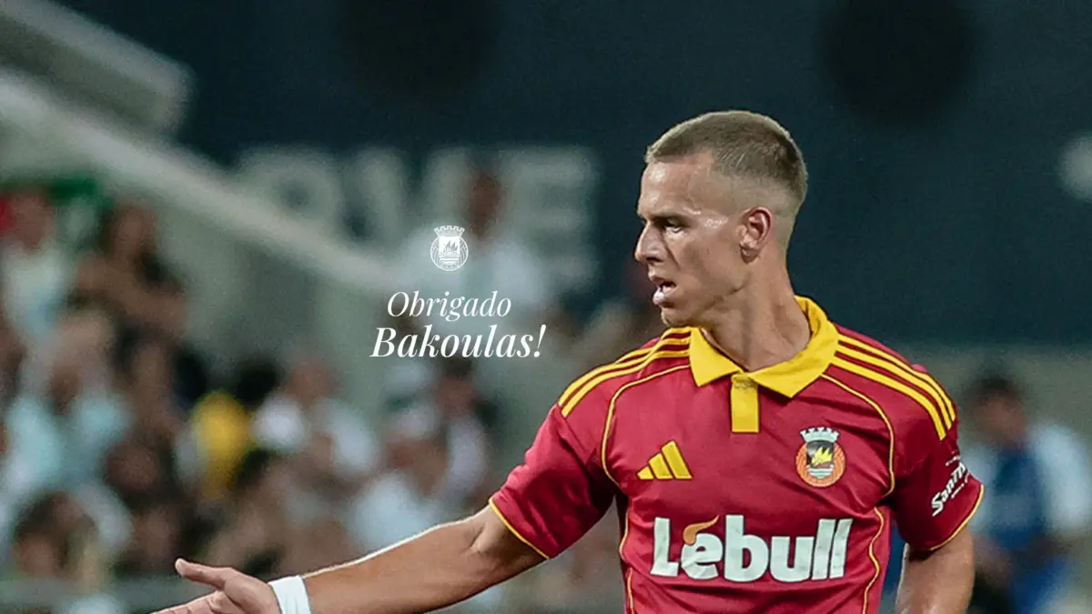 Imagem de contexto do artigo Bakoulas termina empréstimo ao Rio Ave e volta ao Olympiacos