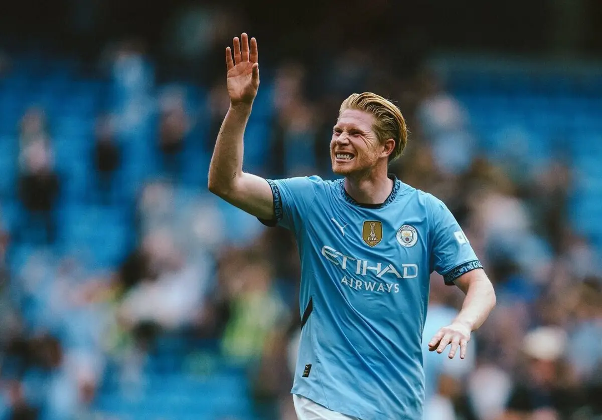 De Bruyne (créditos: Instagram)