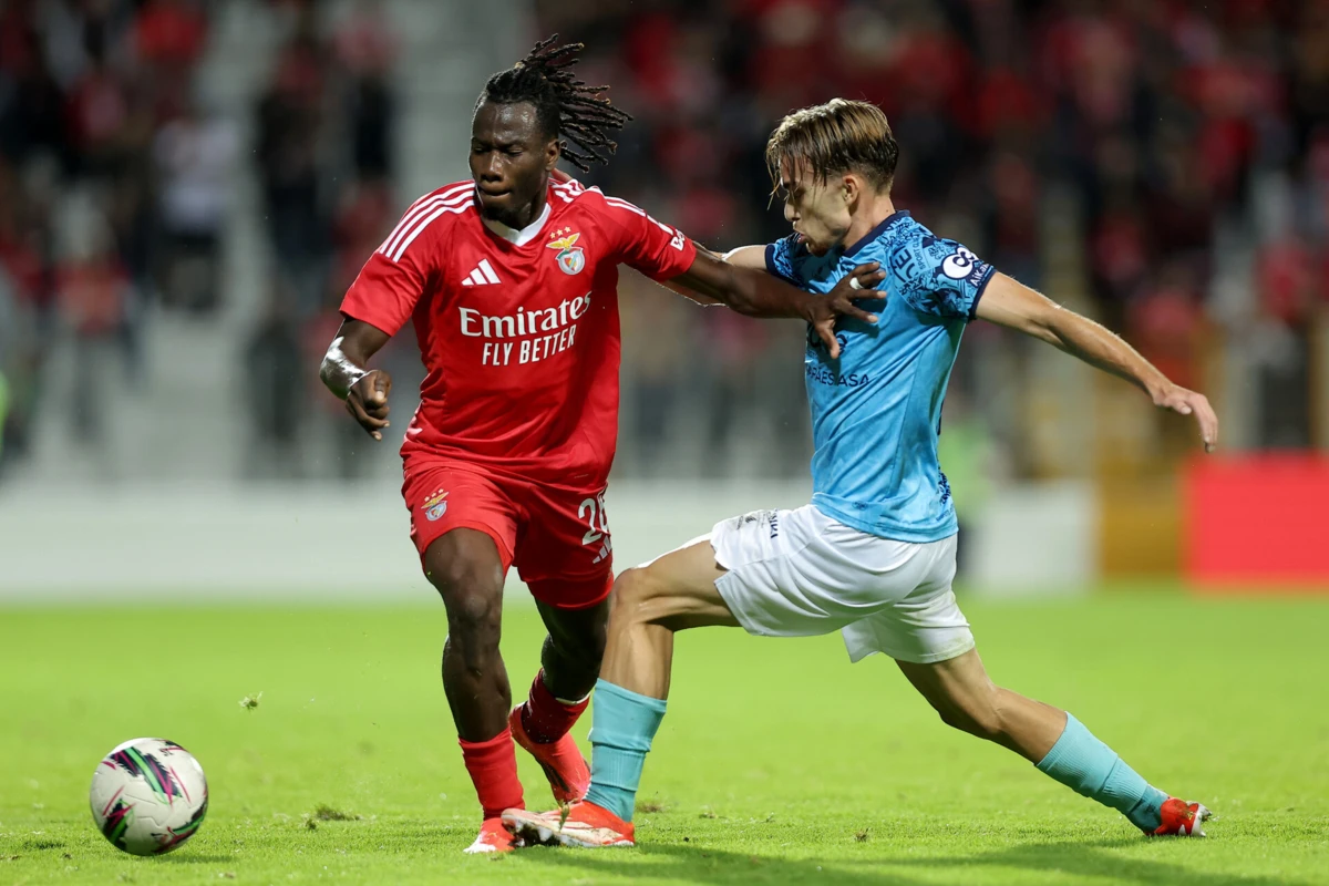 Kaboré não foi feliz no Benfica (Créditos: Miguel Pereira/Global Imagens)
