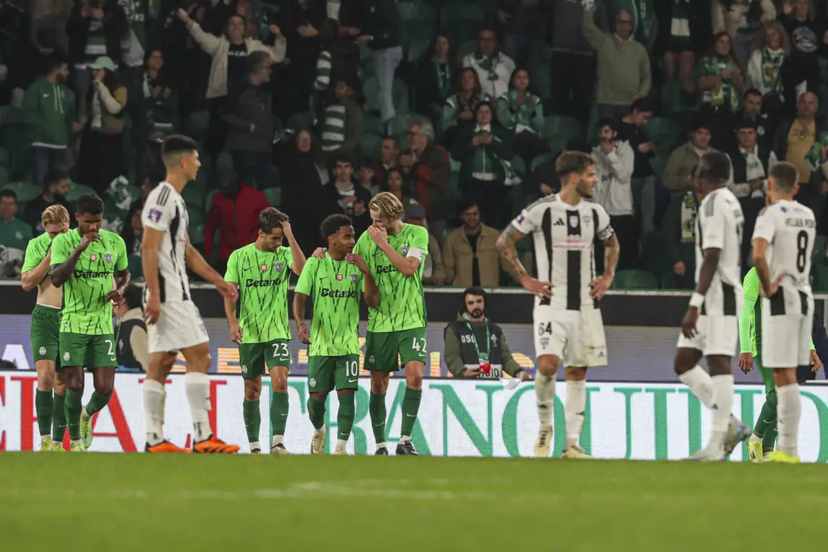 Sporting de João Pereira vence Amarante na Taça de Portugal (créditos: Pedro Rocha)