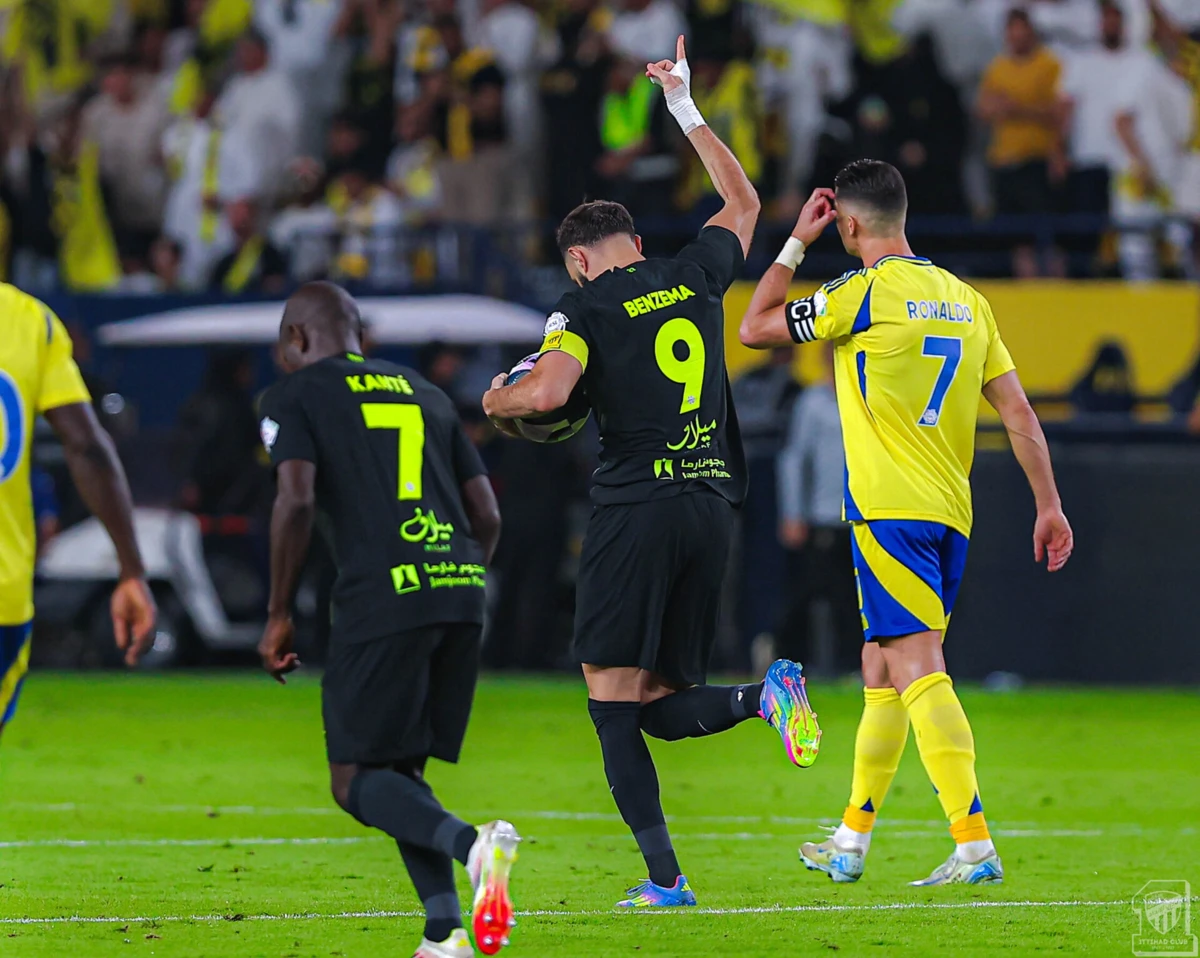Imagem de contexto do artigo Al Ittihad vence e Al Nassr, com Ronaldo em branco, sai da zona da Liga dos Campeões