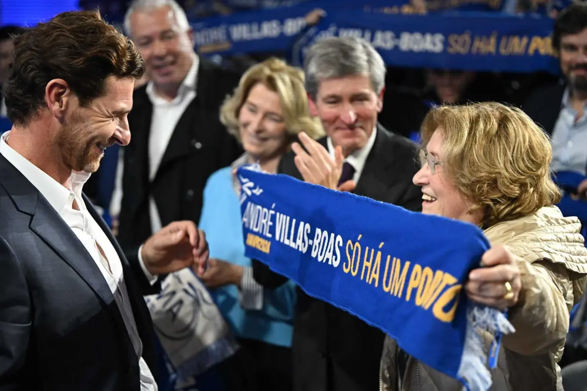 André Villas-Boas e Cecília Pedroto (Créditos: Pedro Granadeiro/Global Imagens)