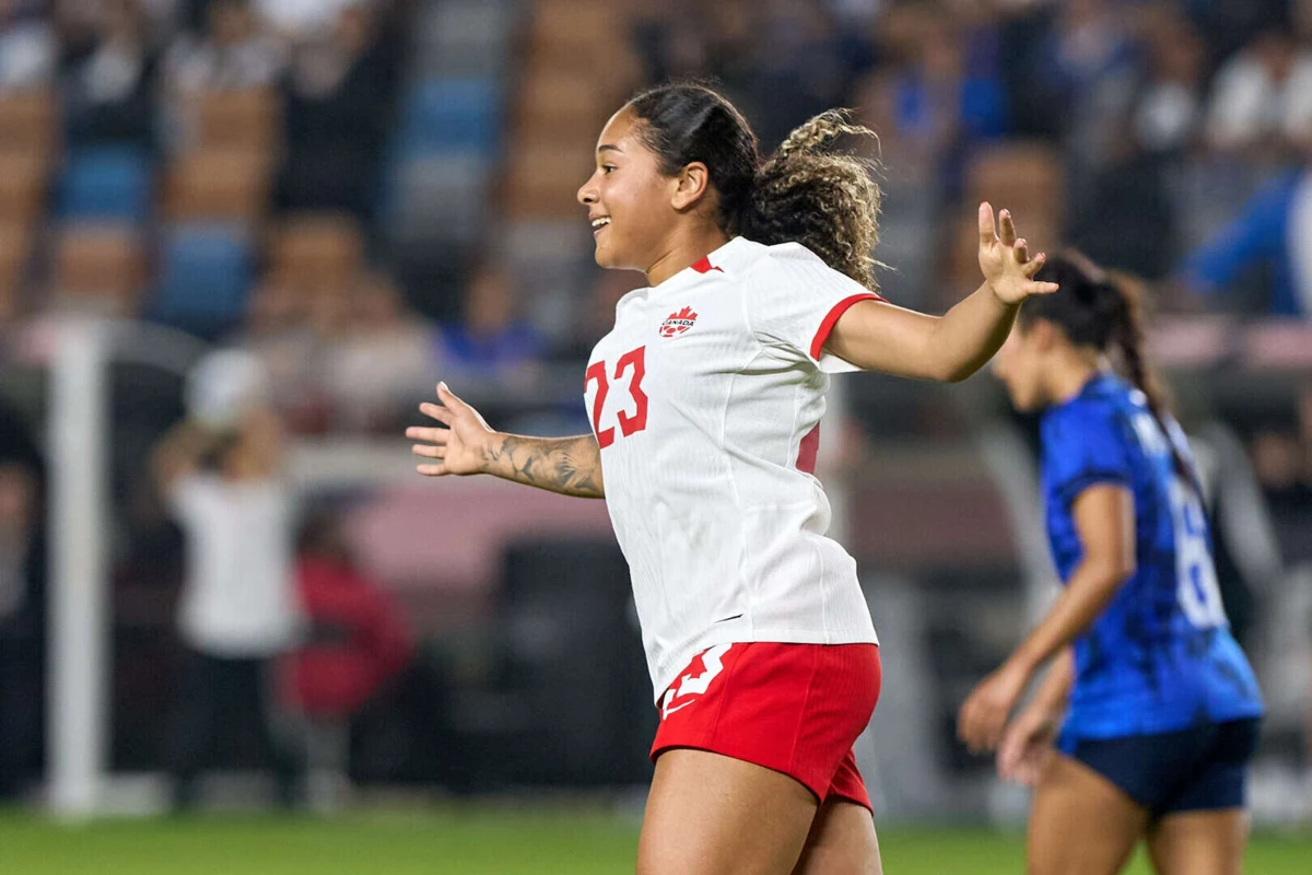 Imagem de contexto do artigo Olivia Smith: pérola do Sporting está a encantar na Gold Cup pelo Canadá