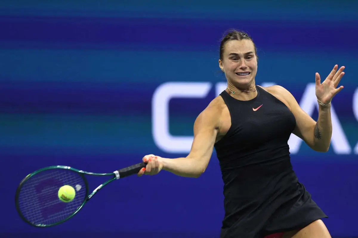 Sabalenka no US Open (créditos: AFP)