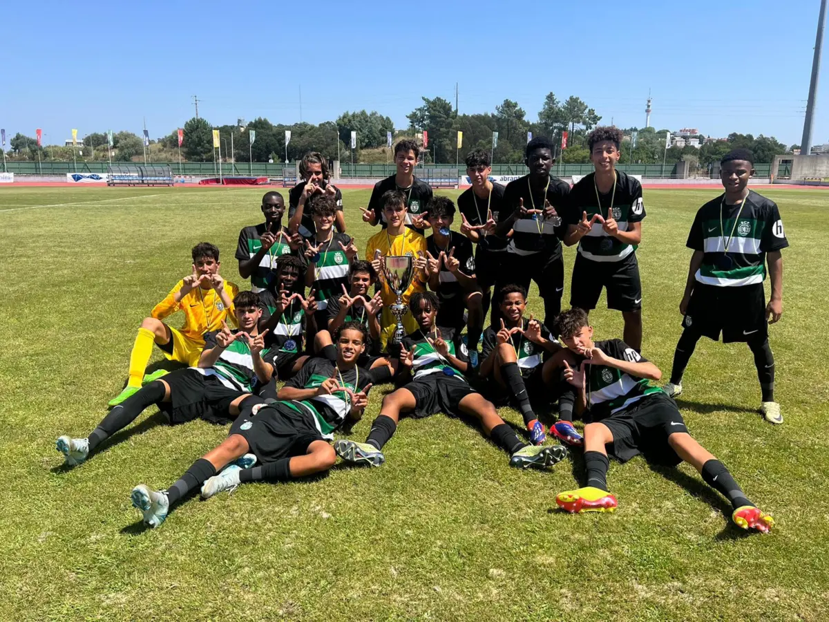 Imagem de contexto do artigo Sporting conquista Torneio Internacional de Abrantes em iniciados