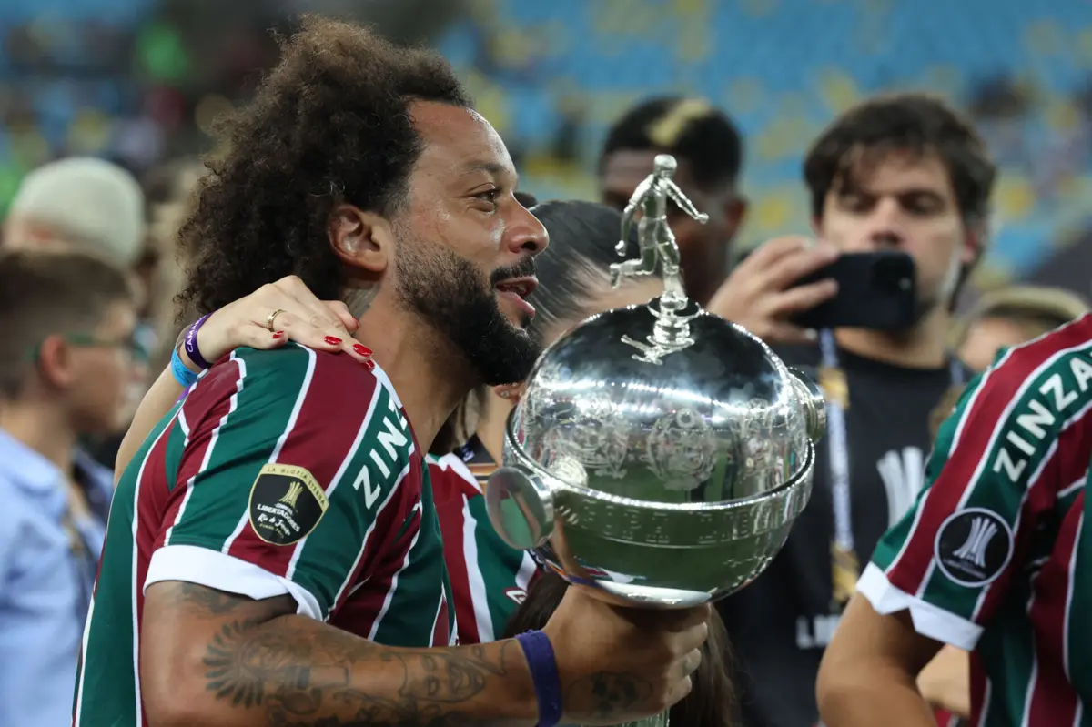 Imagem de contexto do artigo Marcelo: "Acabar a carreira? Não, ainda há o Mundial de clubes para jogar"
