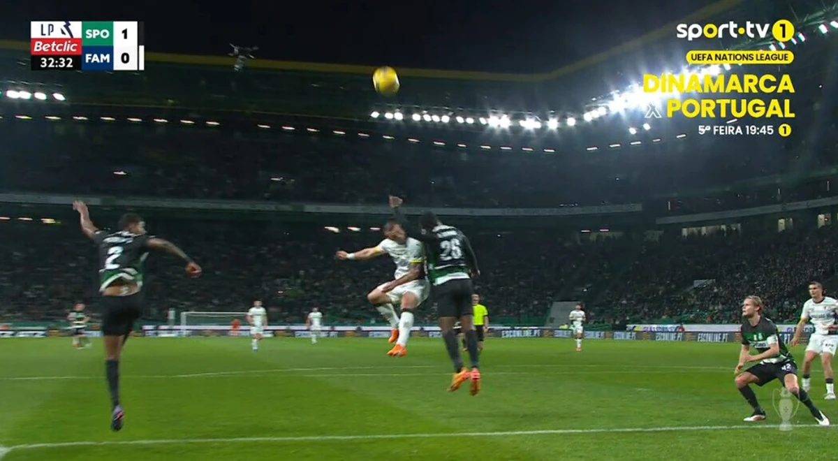 Lance que ditou penálti