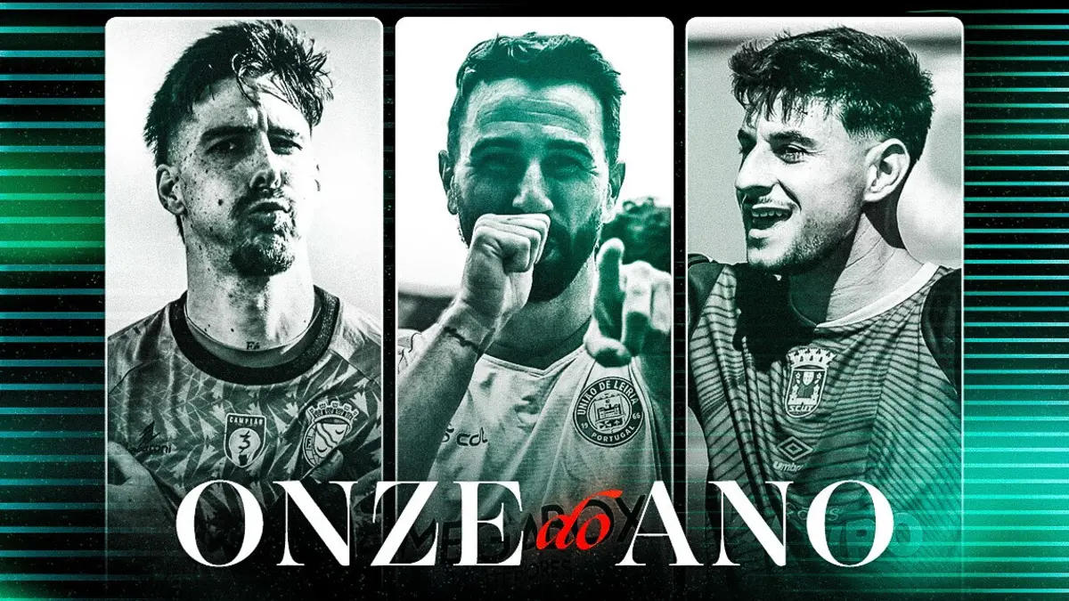 Imagem de contexto do artigo Os três avançados que completam o Onze do Ano na II Liga