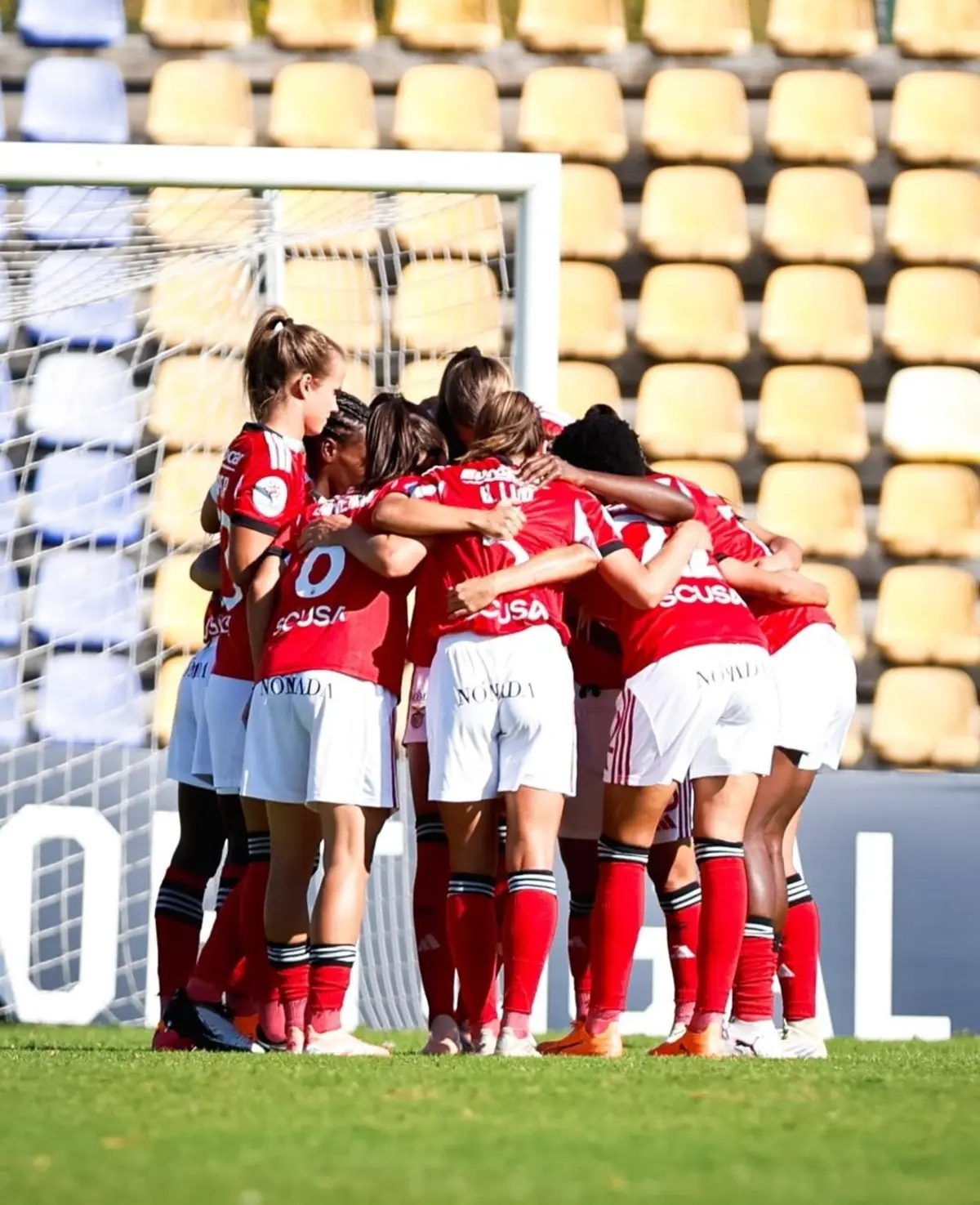 Equipa feminina do Benfica está nos quartos de final da Taça de Portugal