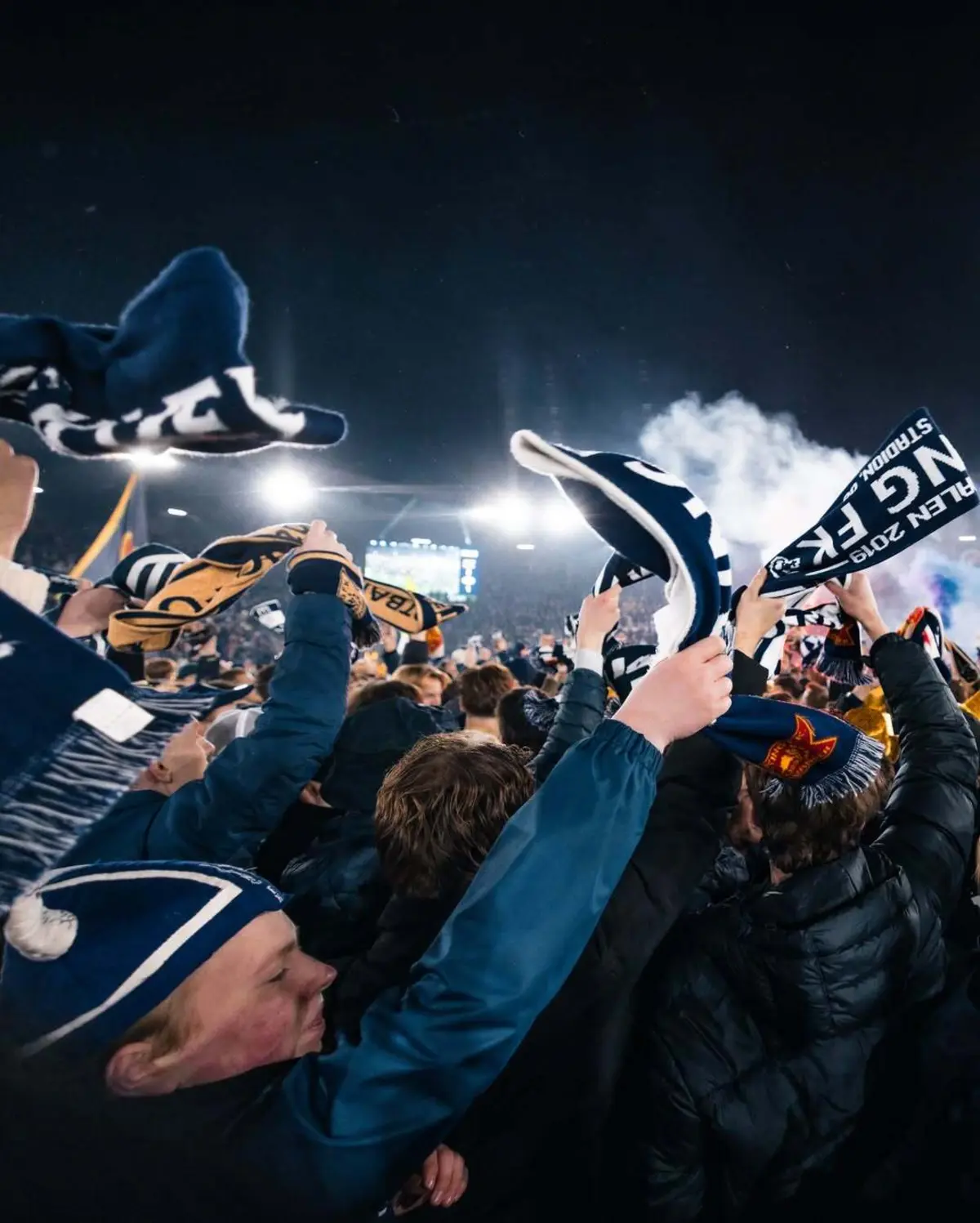 Imagem de contexto do artigo Foram campeões da Noruega 34 anos depois e houve invasão de campo