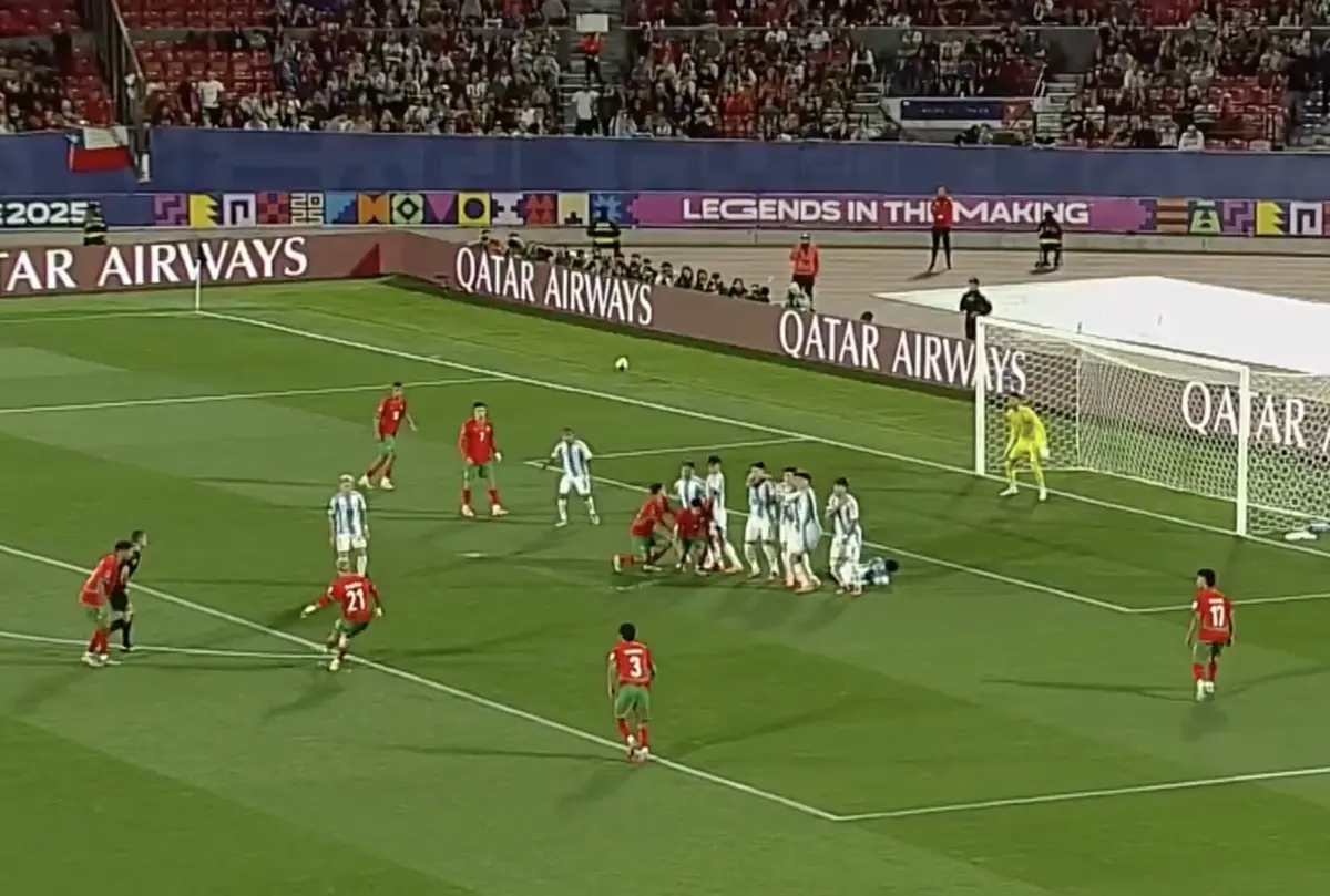 Imagem de contexto do artigo Dois golos de Zabiri e mais: o resumo do triunfo de Marrocos sobre a Argentina no Mundial sub-20