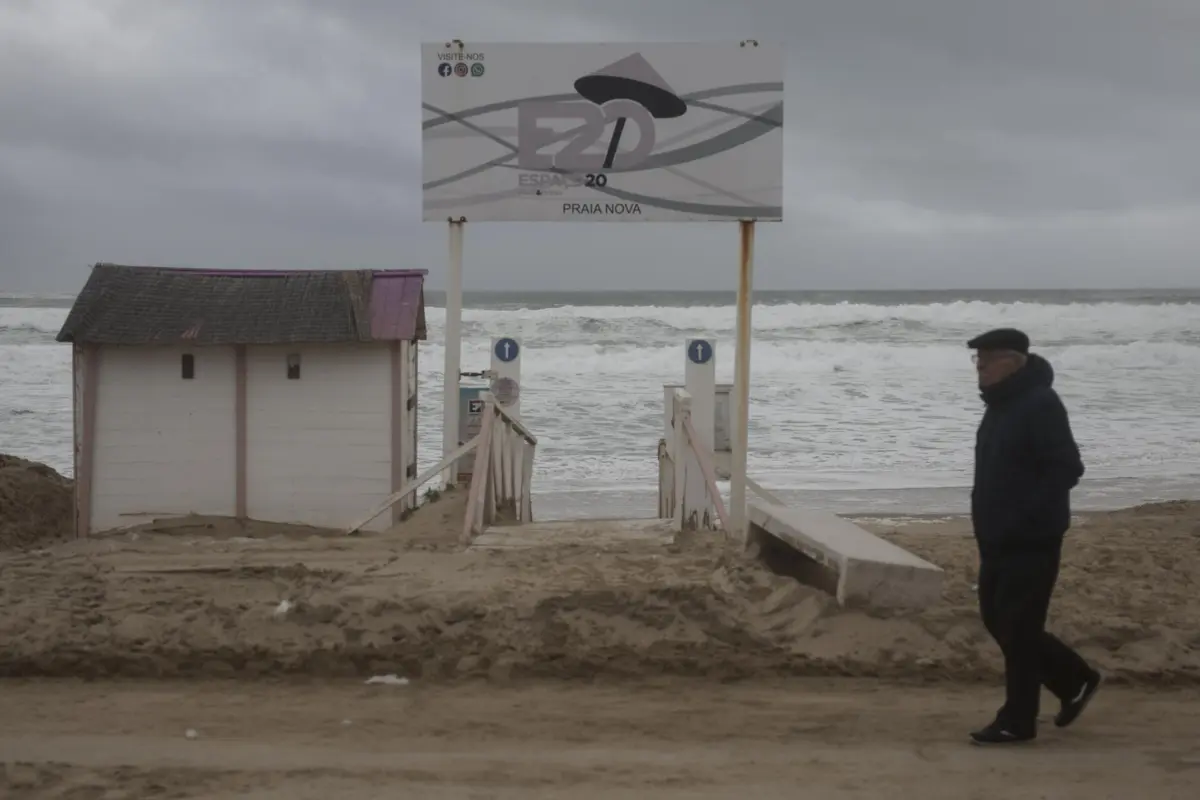 Agitção marítima também se fará sentir