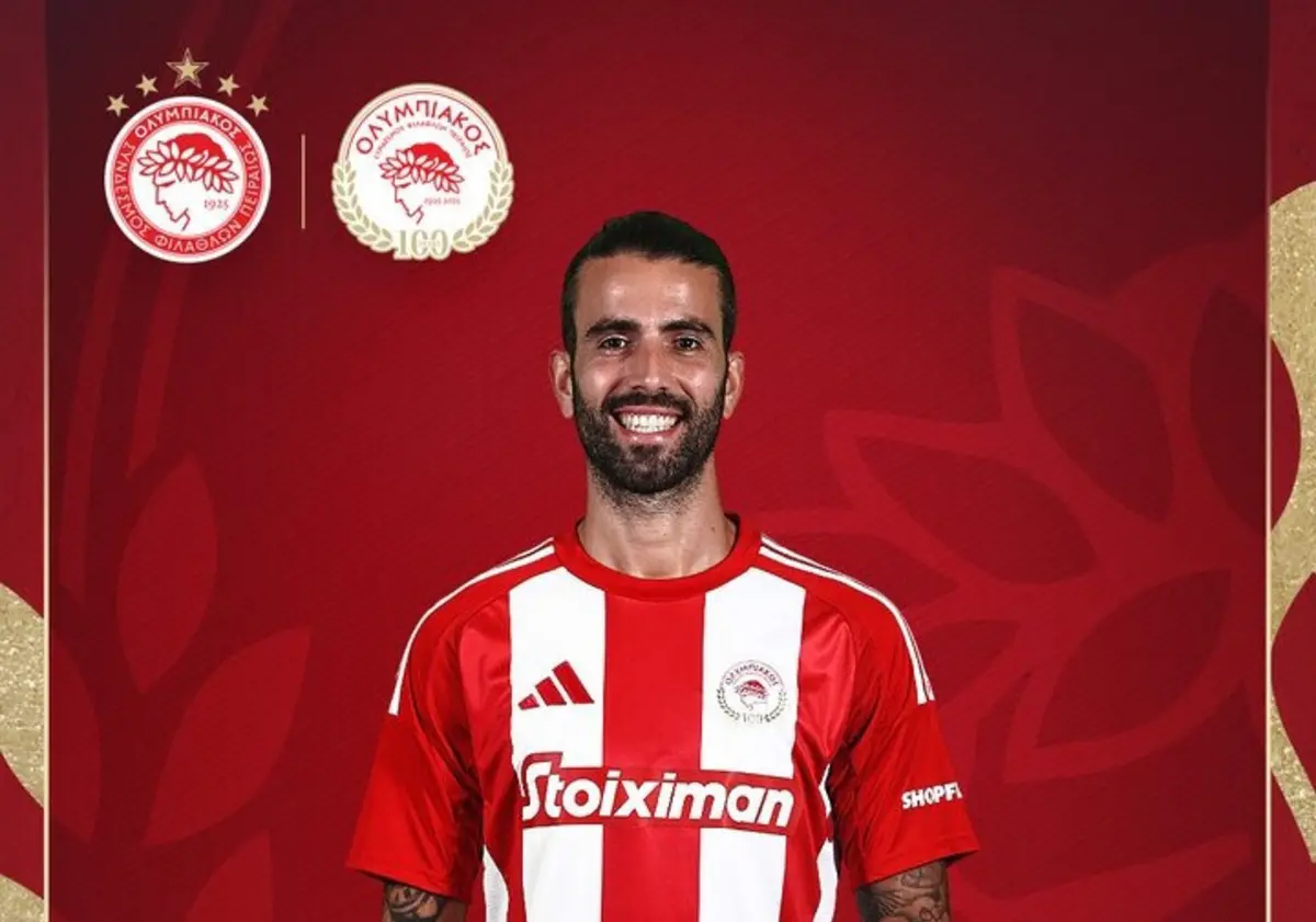 Imagem de contexto do artigo Agora é oficial: Sérgio Oliveira é reforço do Olympiacos