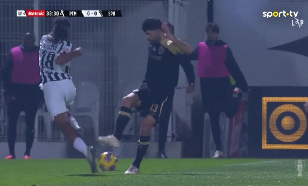Imagem de contexto do artigo Tribunal O JOGO | Bem exibido cartão amarelo a Neto no Portimonense-Sporting?
