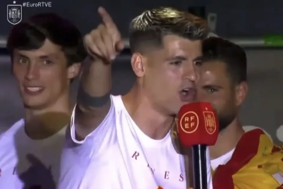 Imagem de contexto do artigo Morata e Rodri suspensos por um jogo pela UEFA devido a cânticos sobre Gibraltar