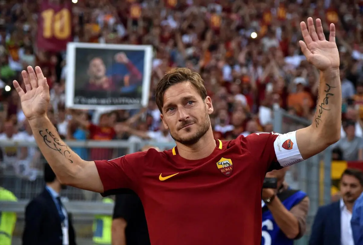 Totti, lenda da Roma