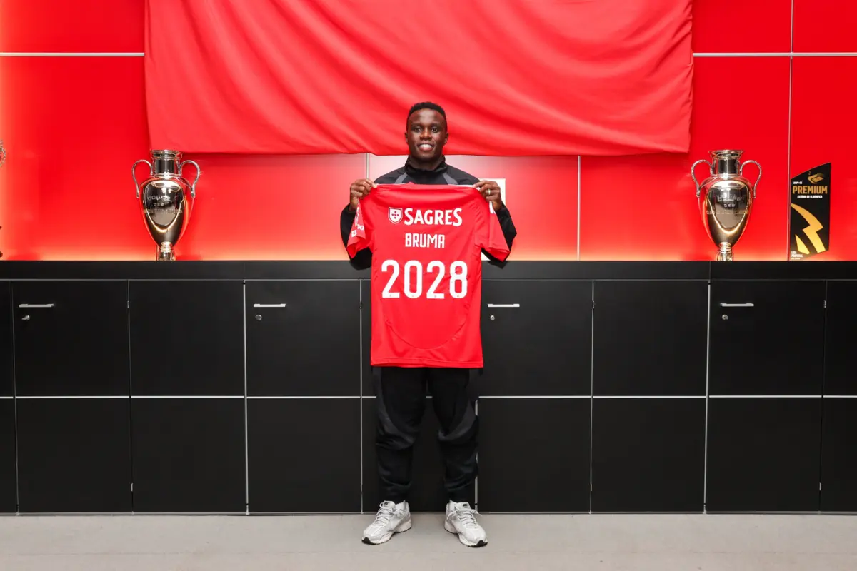 Bruma (Créditos: SL Benfica)