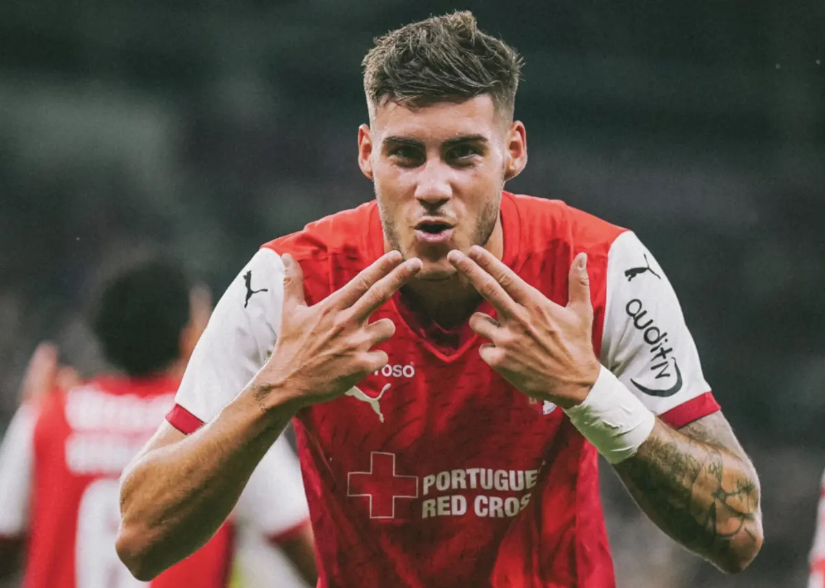 Imagem de contexto do artigo Braga afina ataque sem Roberto Fernández, de saída para La Liga