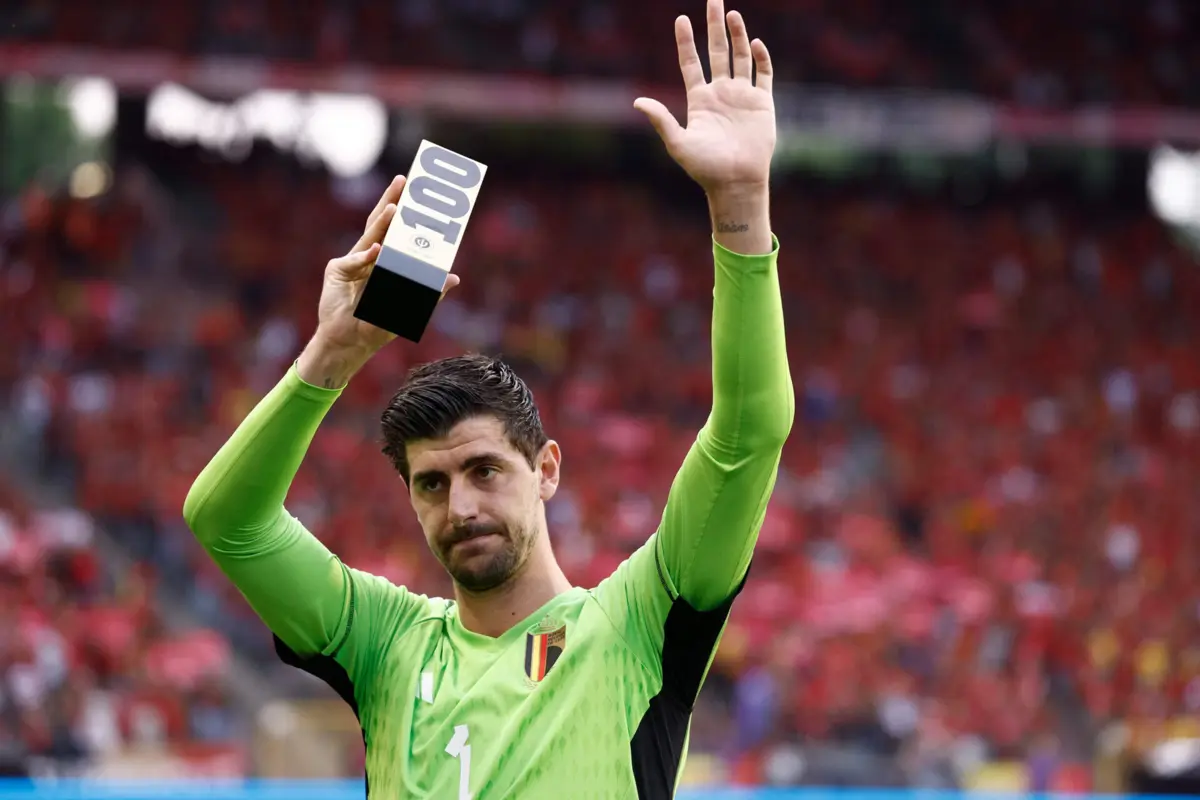 Imagem de contexto do artigo Courtois não vai ao Euro’2024: "Não vou estar na baliza a 80 por cento..."