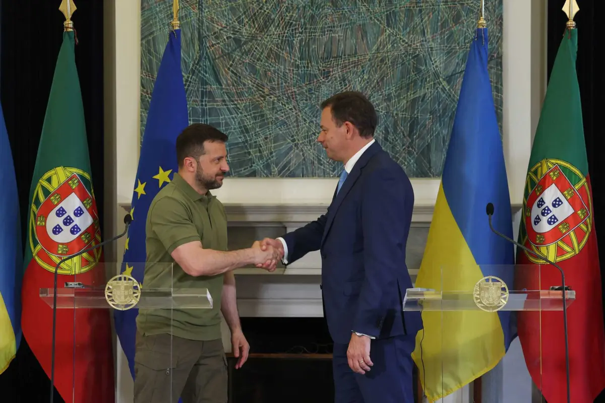 Zelensky e Montenegro