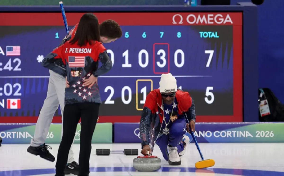 Imagem de contexto do artigo Snoop Dogg experimentou o curling nos Jogos Olímpicos de Inverno. Ora veja