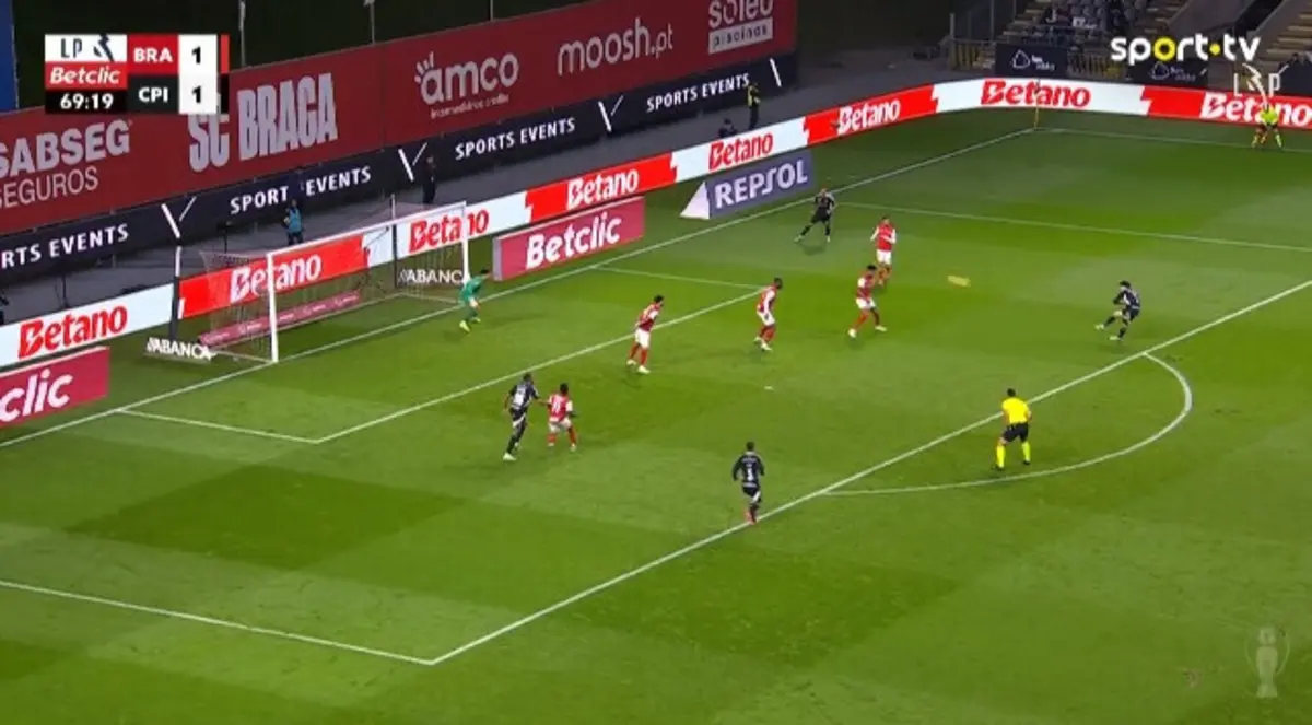 Imagem de contexto do artigo Golaço de Nuno Moreira ditou vitória do Casa Pia em Braga: ora veja