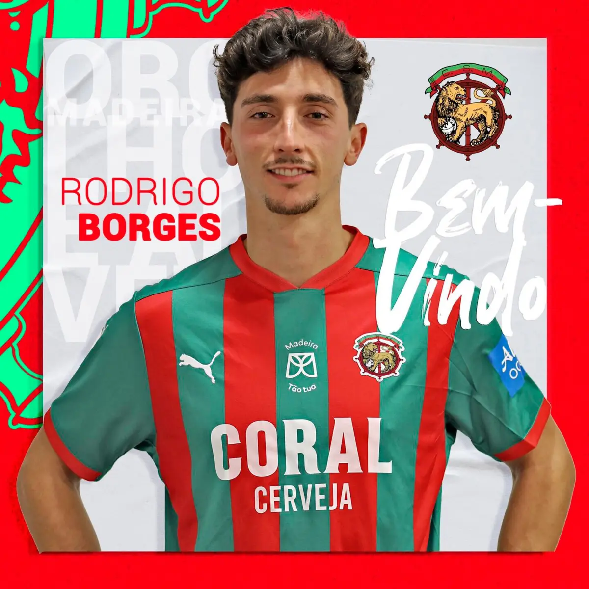 Imagem de contexto do artigo Marítimo anuncia contratação de Rodrigo Borges. É o quarto reforço