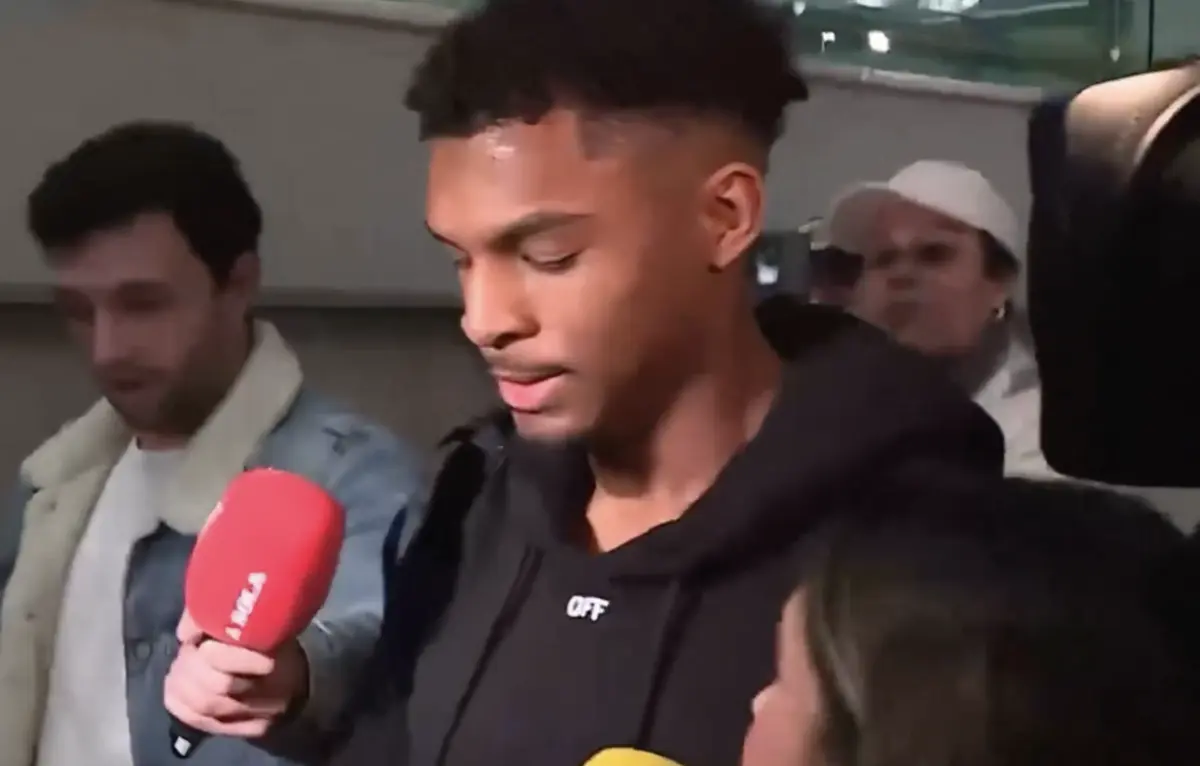 Imagem de contexto do artigo Luís Guilherme em Lisboa para assinar pelo Sporting: "Acredito que vou ser campeão"