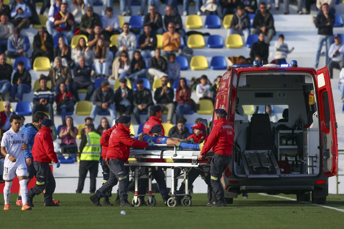 Lucão foi ao hospital... mas não demorou (Créditos: Lusa)