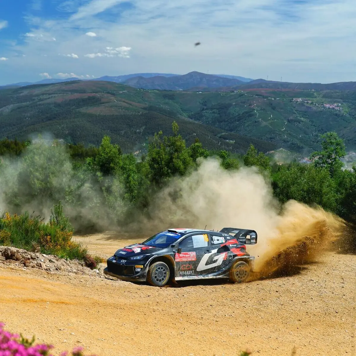 Imagem de contexto do artigo Takamoto Katsuta é o novo líder do Rali de Portugal