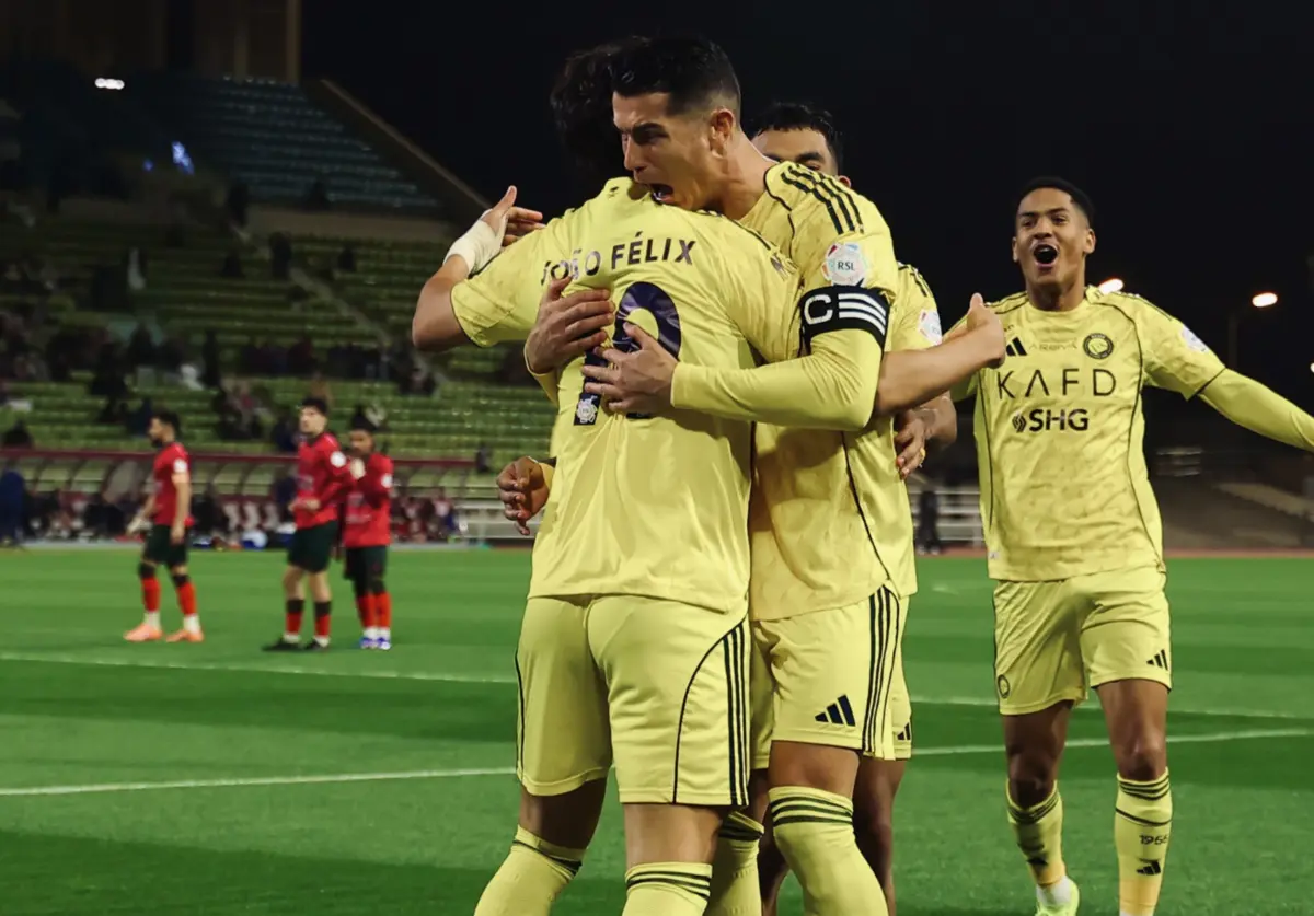 João Félix e Cristiano Ronaldo