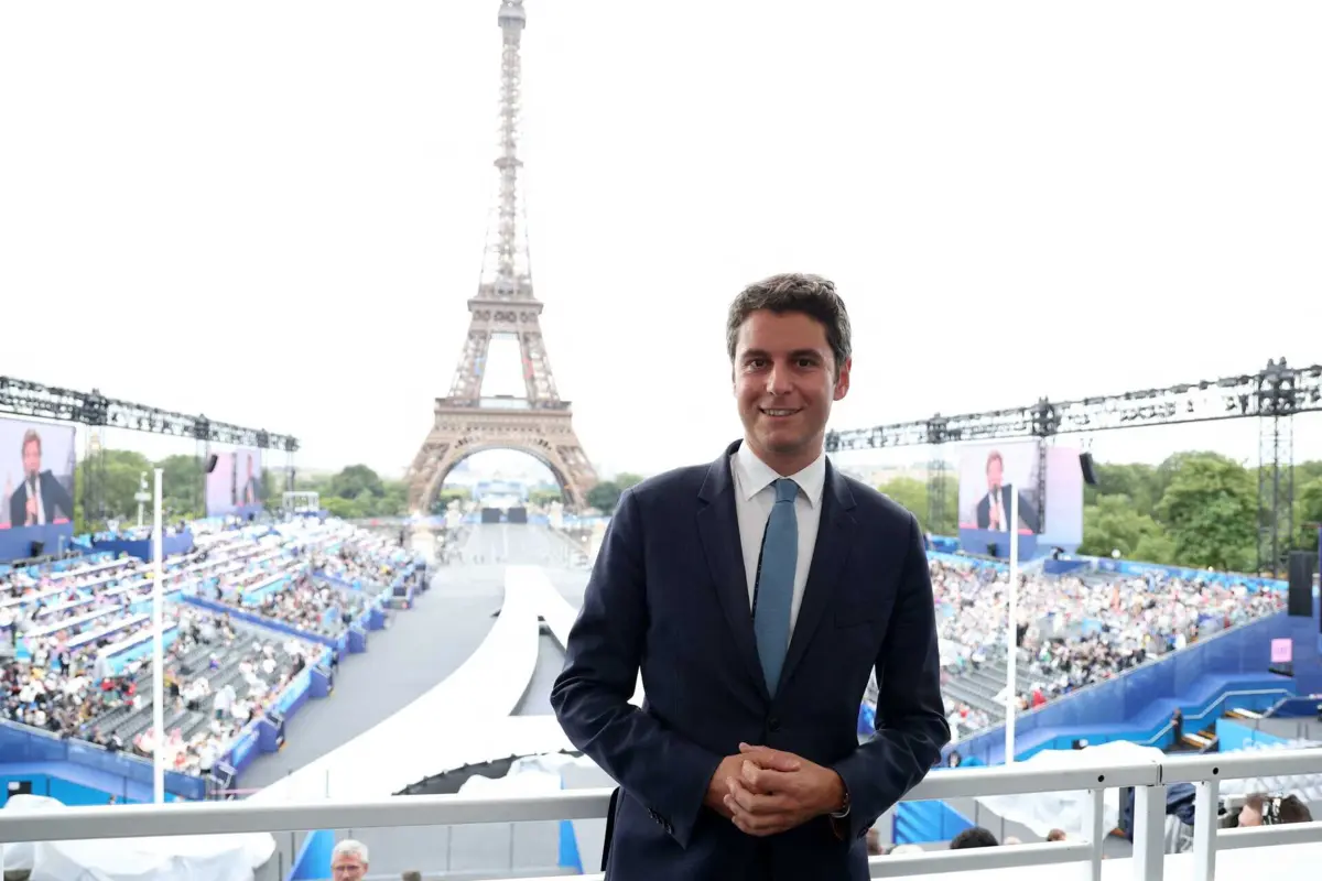 Gabriel Attal (Créditos: AFP)