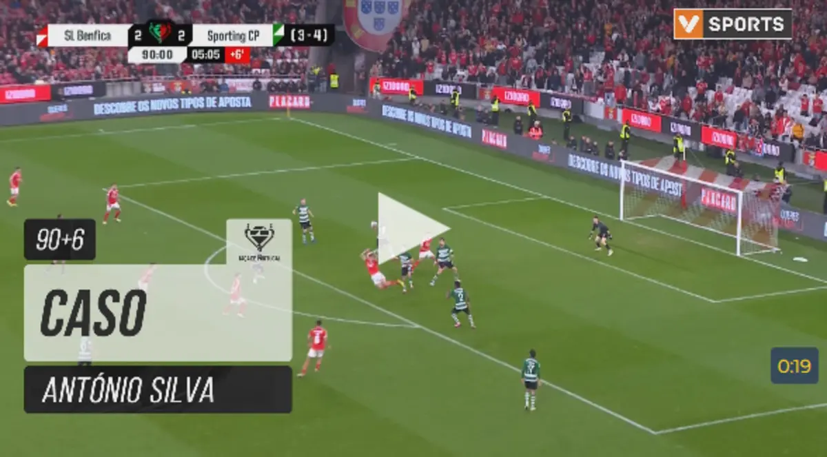 Imagem de contexto do artigo Tribunal O JOGO | Gonçalo Inácio empurra António Silva em falta na área?