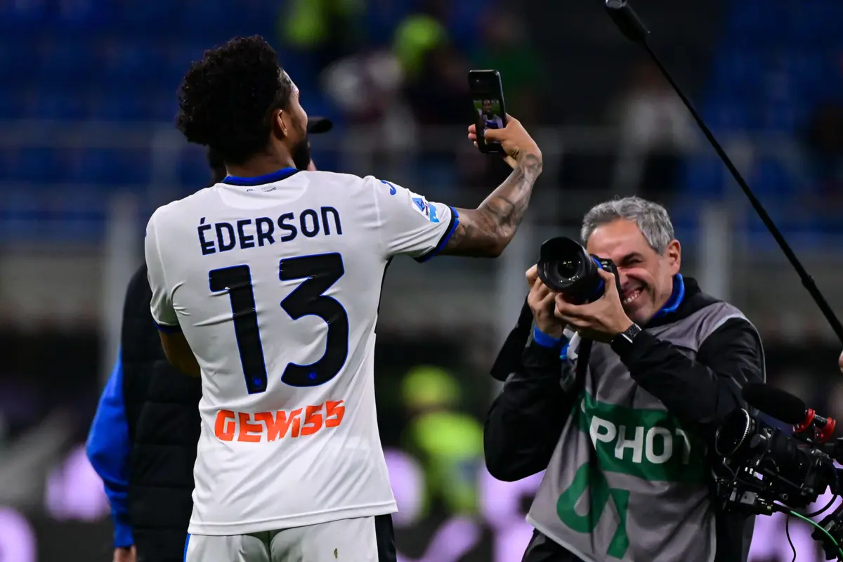 Éderson marcou o golo da Atalanta (Créditos: AFP)