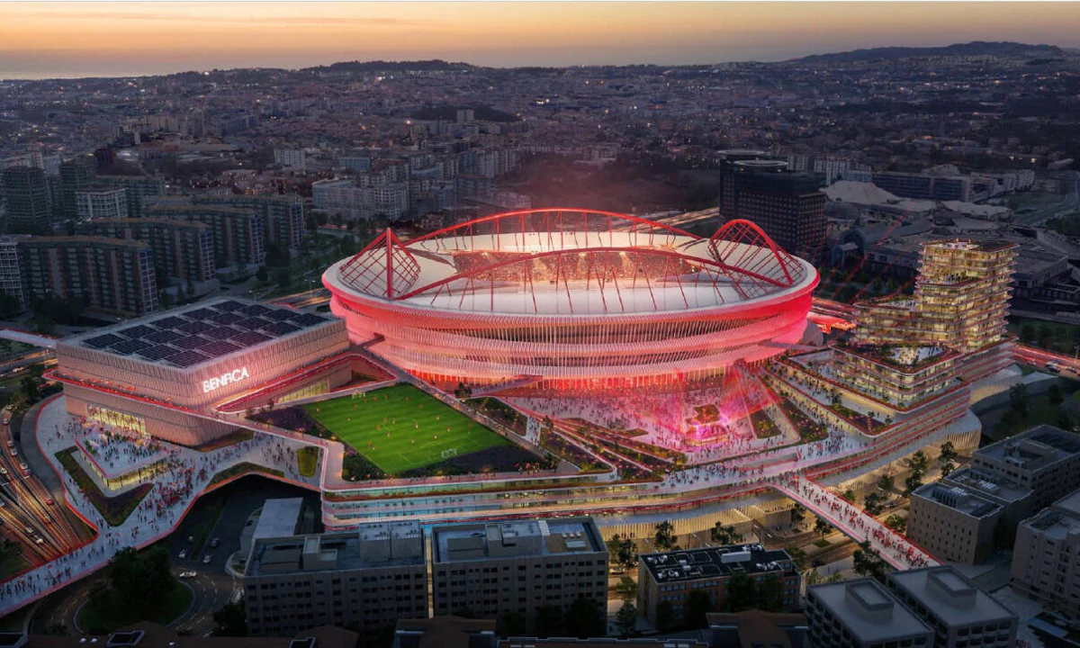 Imagem de contexto do artigo "Benfica District": Rui Costa anuncia projeto para revolucionar Estádio da Luz
