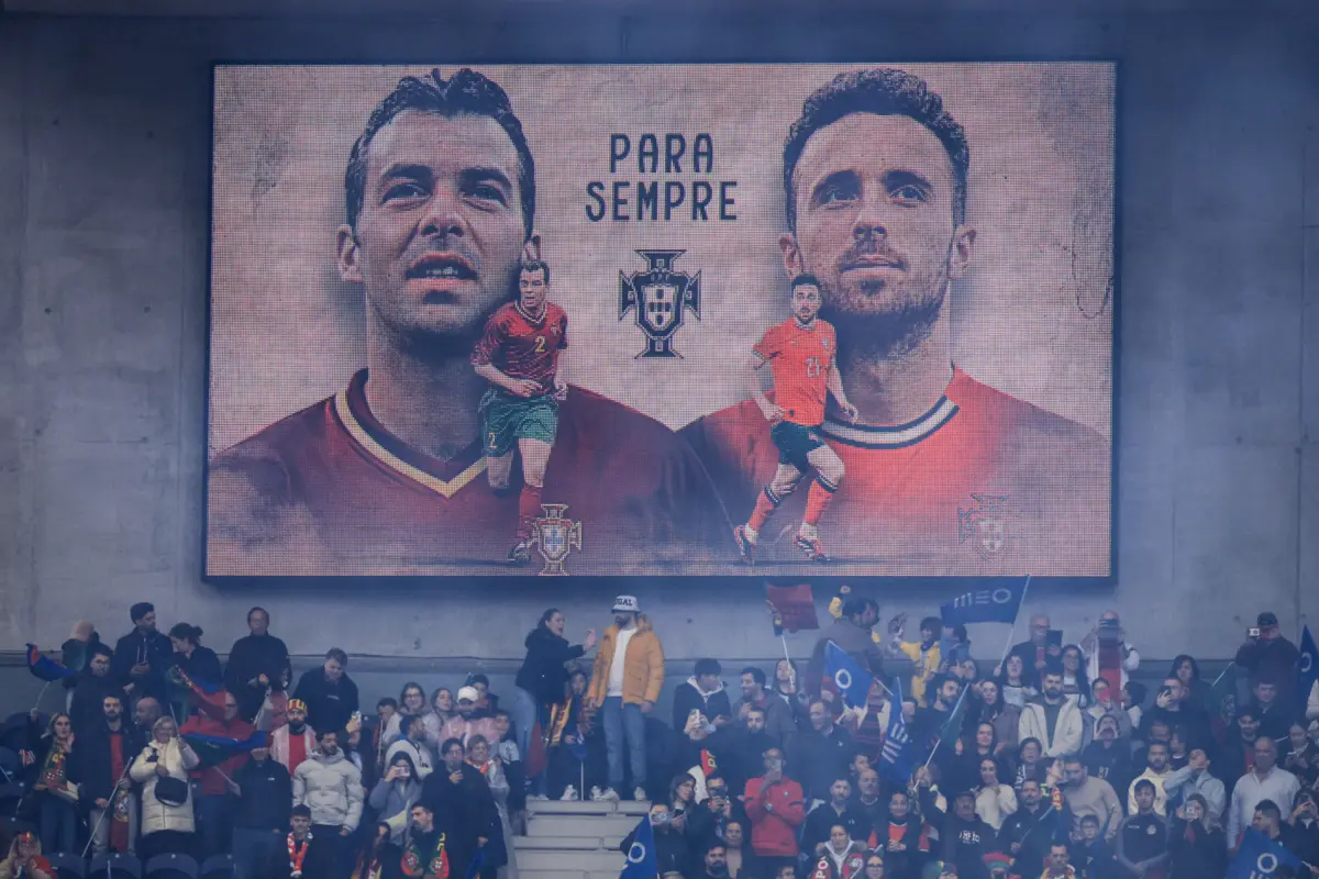 Homenagem a Jorge Costa e Diogo Jota