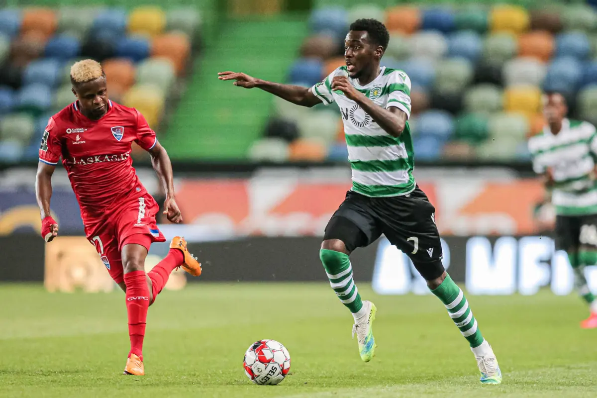 Rafael Camacho ao serviço do Sporting, em 2020 (Créditos: Gerardo Santos / Global Imagens)