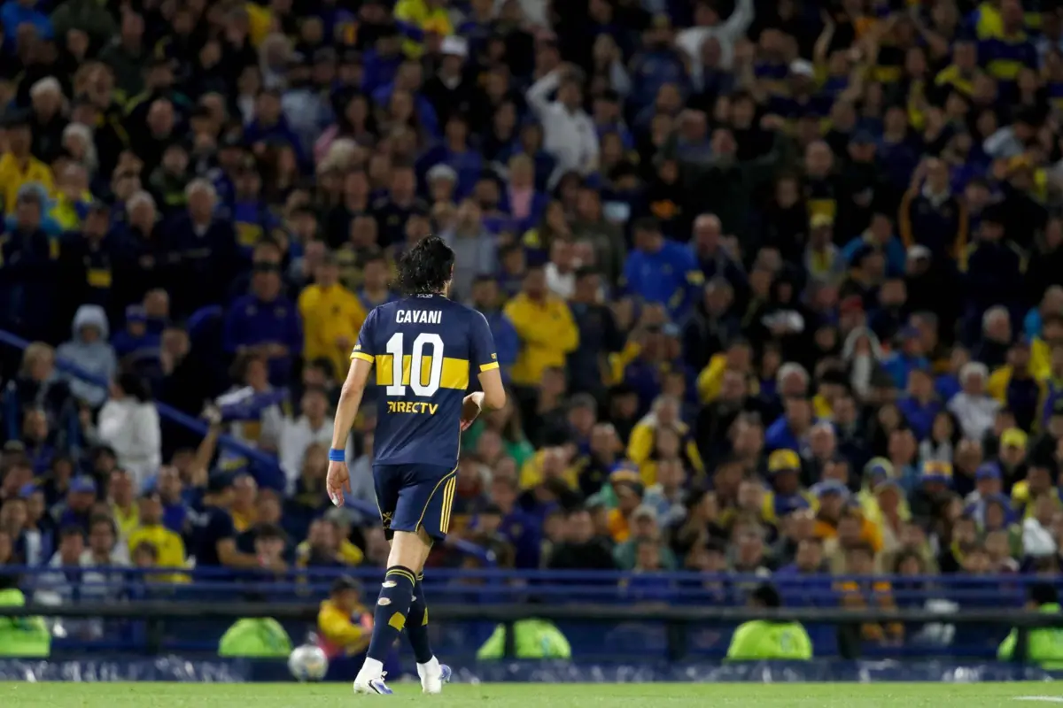 Cavani, avançado do Boca Juniors