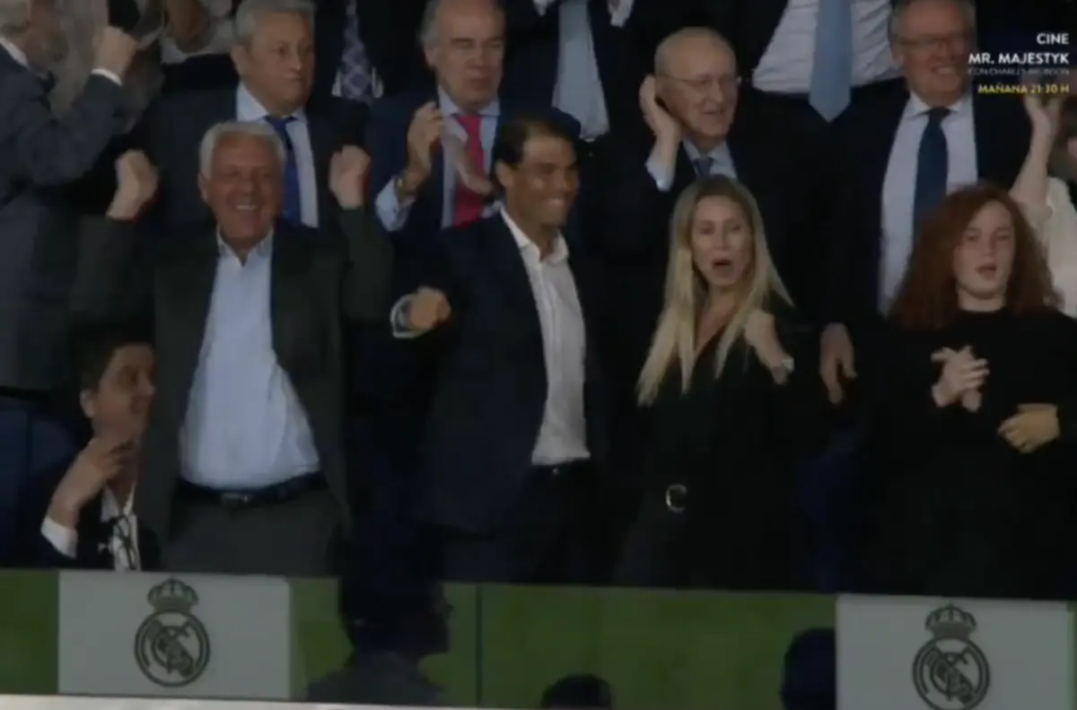 Imagem de contexto do artigo Há quem diga que festejou Roland Garros com menos emoção: a reação de Nadal ao golo de Bellingham