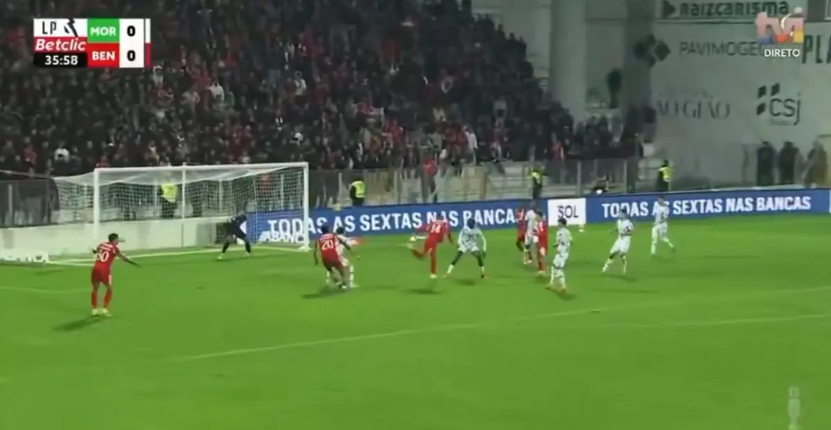 Imagem de contexto do artigo Pavlidis abre o marcador do Moreirense-Benfica. Veja o golo