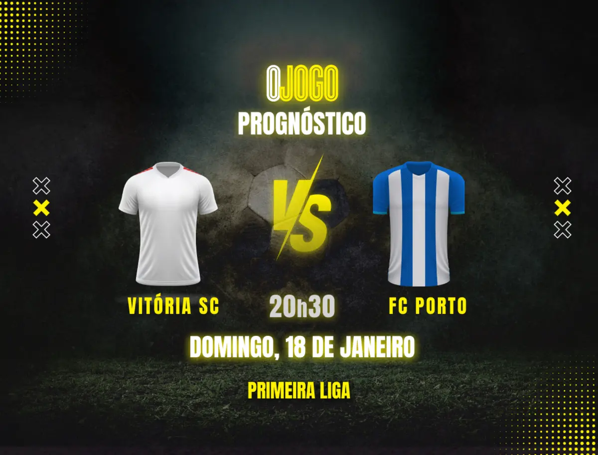 Imagem de contexto do artigo Prognóstico Vitória SC vs FC Porto: Dicas e Odds para a Primeira Liga