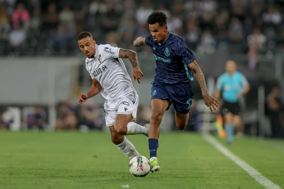 Bruno Gaspar e Galeno (Créditos: Miguel Pereira)