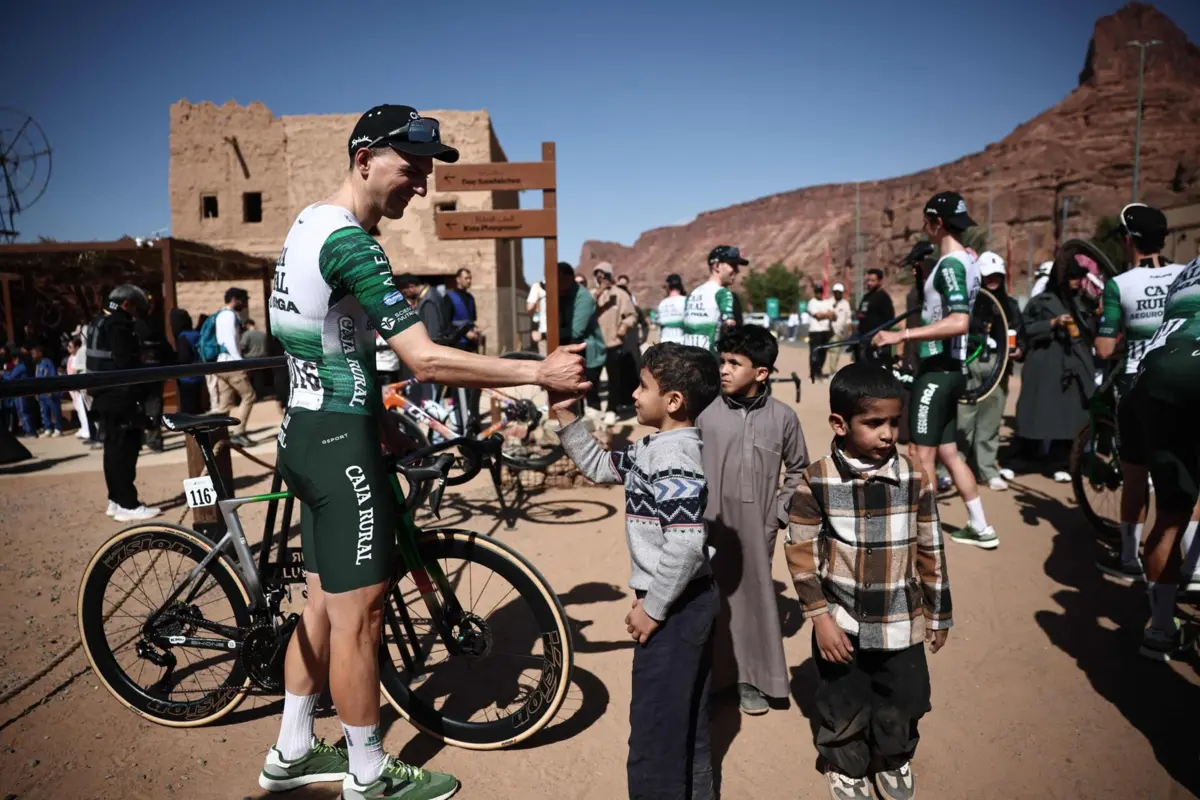 A equipa da Caja Rural