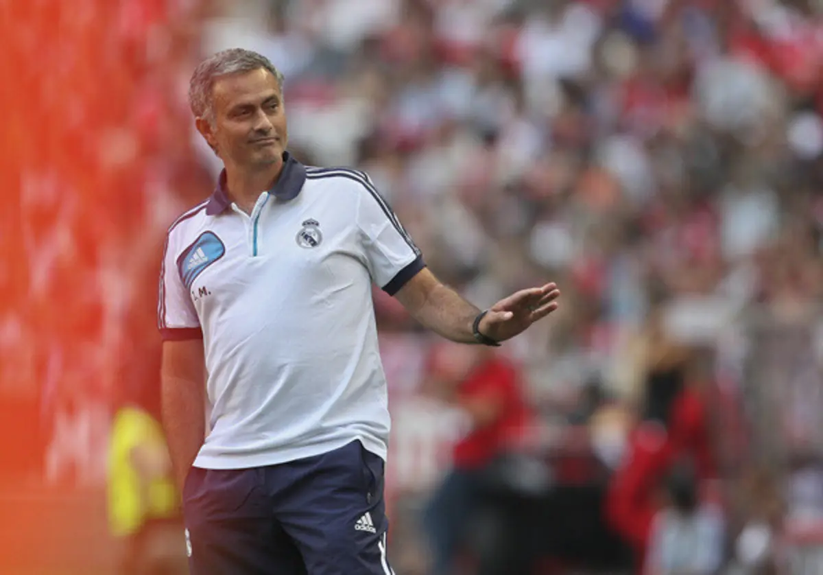 Mourinho em 2012 (créditos: Gustavo Bom / Global Imagens )