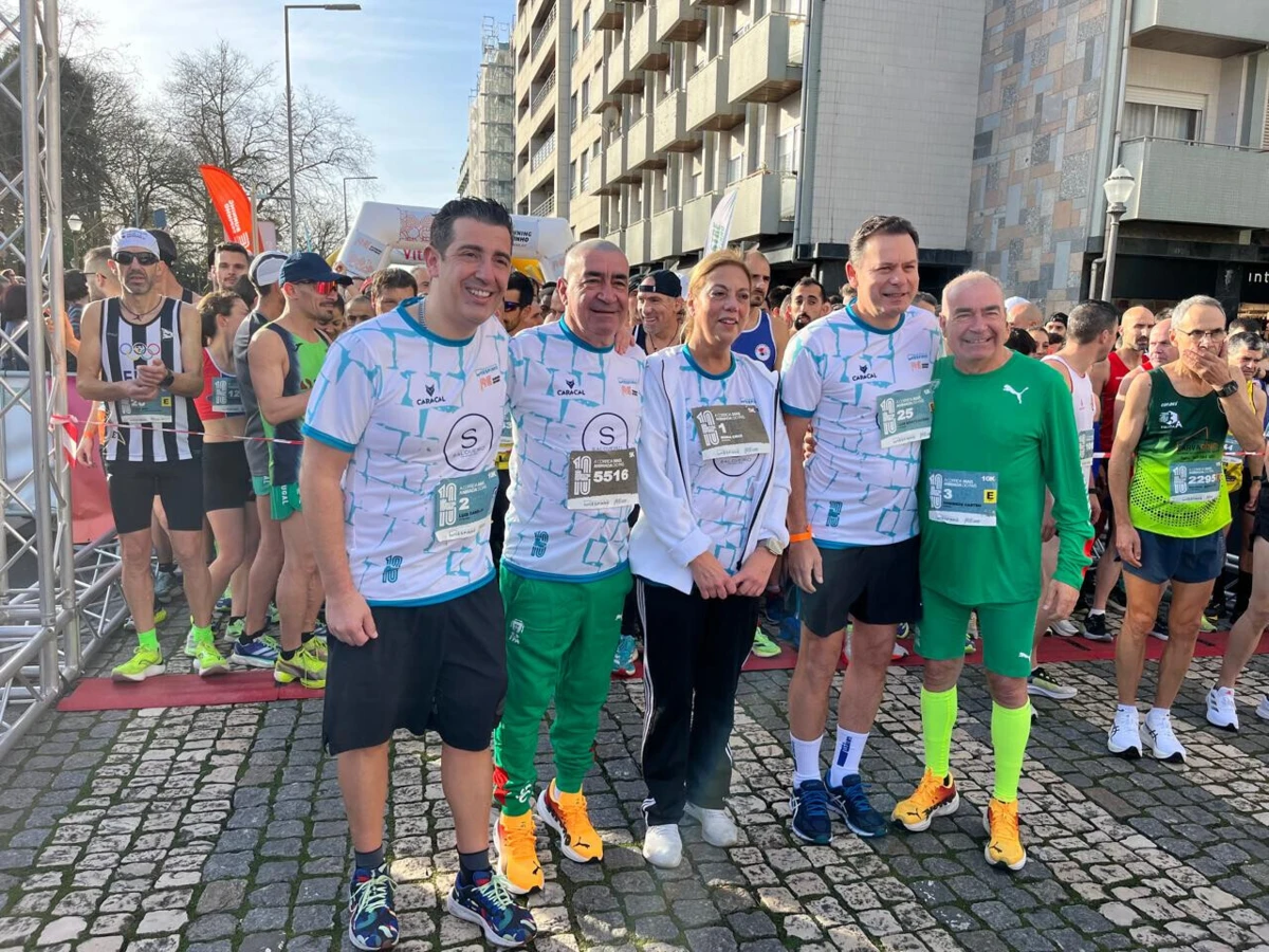 Montenegro participou na S. Silvestre de Espinho