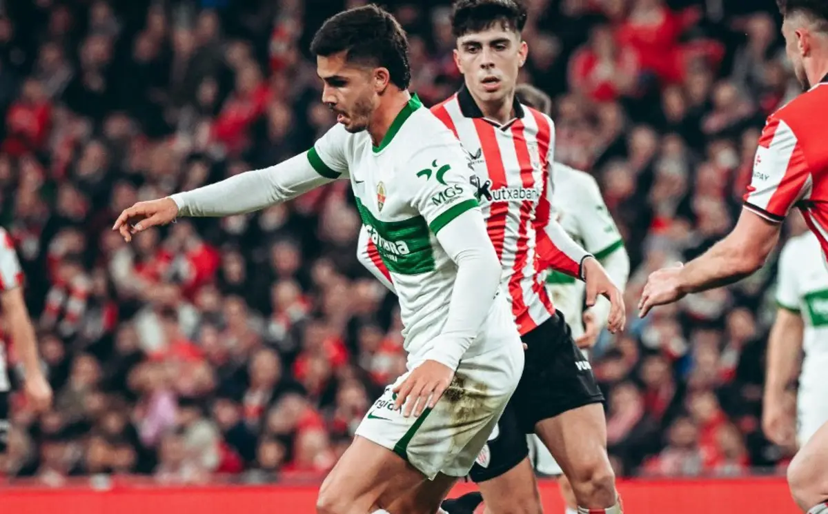 Imagem de contexto do artigo André Silva marcou, mas em Elche saiu derrotado de Bilbau: veja o penálti repetido